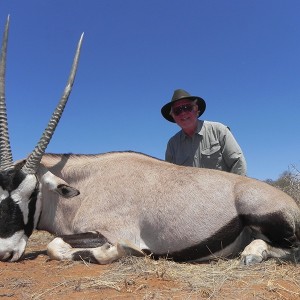 Gemsbok hunt with Wintershoek Johnny Vivier Safaris