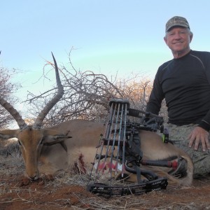 Impala hunted with Ozondjahe Hunting Safaris in Namibia