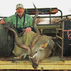 Greater Kudu hunted with Ozondjahe Hunting Safaris in Namibia