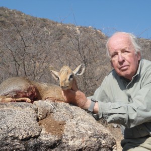 Damara Dik-Dik hunted with Ozondjahe Hunting Safaris in Namibia