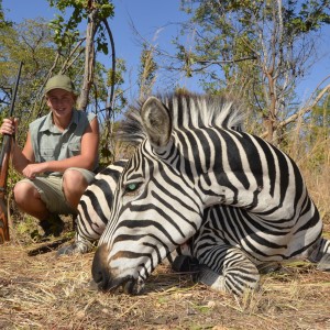 Hunter's Zebra