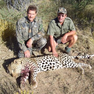 Leopard Hunt Namibia