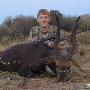 18" Black Bushbuck shot at King'sKloof.