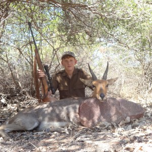 7 1/2  " Mountain reedbuck shot at King's Kloof.