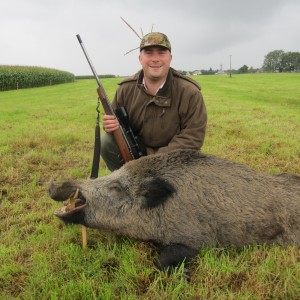 CIC Bronze medal wild boar shot in Germany