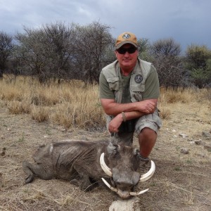 2014 hunt with Nick Knolte Hunting Safaris in Namibib