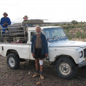 Kudu hunt in the Karas mountains, Namibia