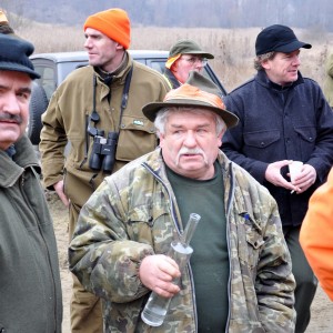 hungary driven boar hunt January 2015