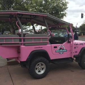 Pink Jeep