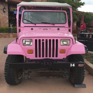 Pink Jeep