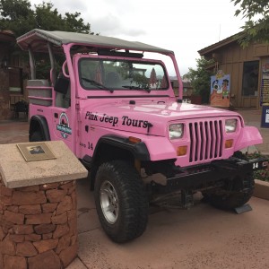 Pink Jeep