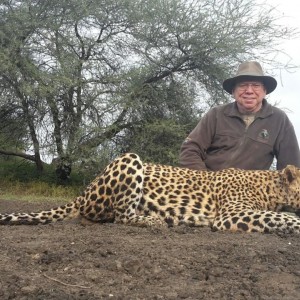 Leopard Ozondjahe Hunting Safaris Namibia