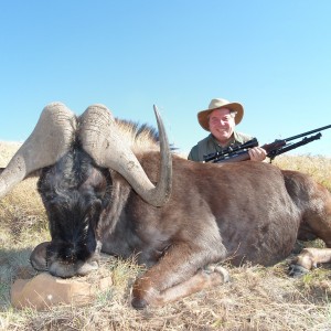 Michael J. Storinsky and his Black Wildebeest