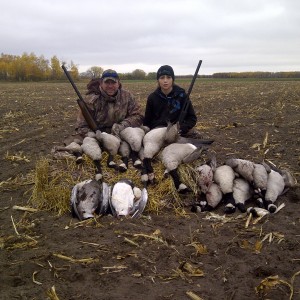 Goose Hunt Manitoba 2014