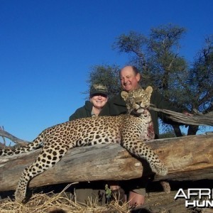 Leopard Hunt Namibia