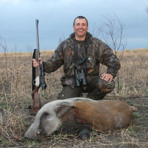 Bushpig Hunt in Tanzania