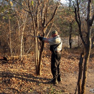 Practice handgun shooting