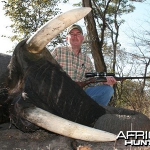 Hunting Elephant in Namibia