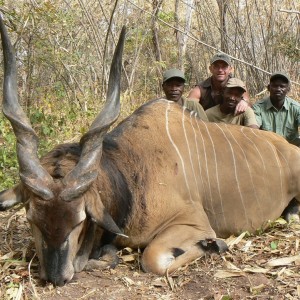 Lord Derby Eland Hunting in C.A.R.