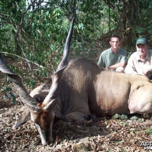 Lord Derby Eland Hunting in C.A.R.