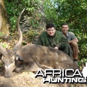 Sitatunga Top 5 Record SCI, 31" 4/8 & 30" 4/8, Hunted in C.A.