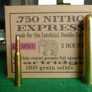 Double Rifle 750 Nitro Express made by Armitalia di Lucchini Sandro & C