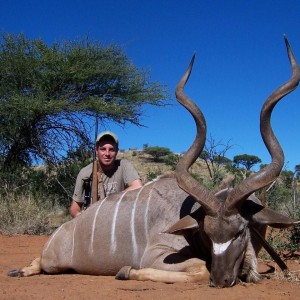 Kudu hunted with Hartzview Hunting Safaris