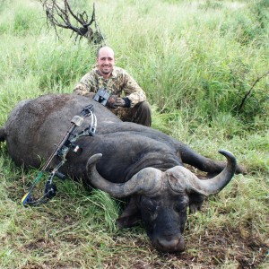 I shot my big Buffalo with my bow... in Mozambique