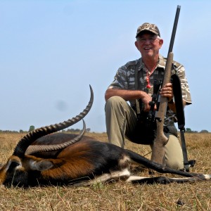 Black Lechwe with Spear Safaris