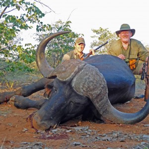 Cape Buffalo, While hunting with Bertus Garhardt at Dumukwa Safaris in April 2016.