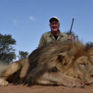 Lion hunting