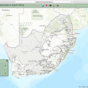 Kudu Distribution Map South Africa