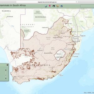 Red Hartebeest Distribution Map South Africa