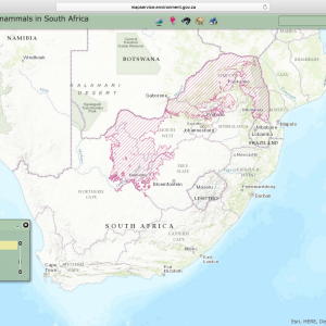 Roan Distribution Map South Africa