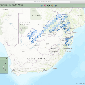 White Rhino Distribution Map South Africa