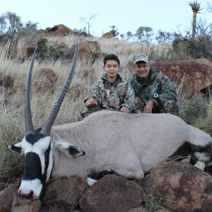 Jonathan's Gemsbok at Huntershill Safaris