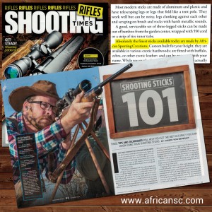 Shooting Times review of African Sporting Creations Shooting Sticks