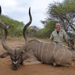 Kudu bull with Limcroma Safaris