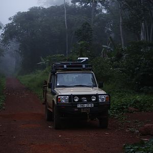 Hunting in Congo