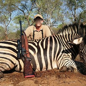 Zebra Hunting in Zimbabwe