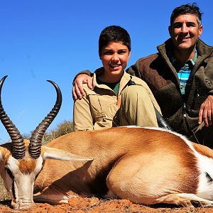 Springbuck hunt Namibia