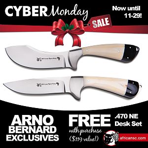 Arno Bernard Knives - special for Cyber Monday