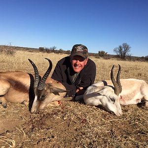 Copper & White Springbuck Hunt South Africa