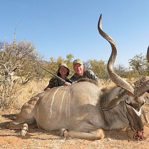 Kudu Hunt in Namibia