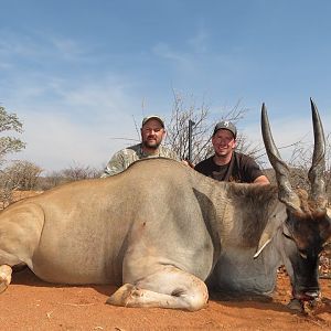 Hunting Eland Namibia