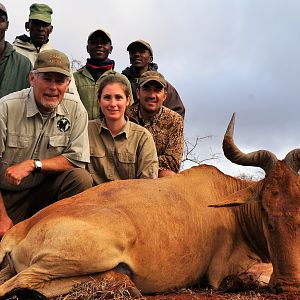 Kongoni Cokes Hartebeest Hunt Tanzania