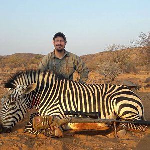 Hunting Hartmann Mountain Zebra Namibia