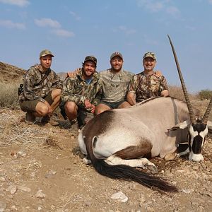 Hunting Oryx Namibia