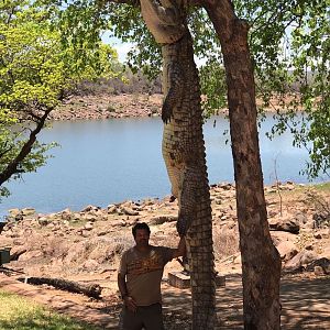 Hunting Crocodile in Zimbabwe