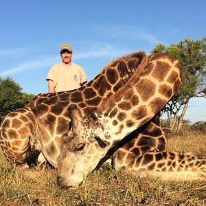 Hunting Giraffe in South Africa